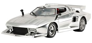 【中古】タミヤ 1/24 スケール特別企画商品 ランチア ストラトス ターボ シルバーメッキボディ プラモデル 25418