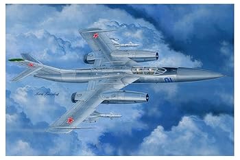 【中古】ホビーボス 1/48 エアクラフトシリーズ ロシア軍 Yak-28P ファイアバー プラモデル 81767