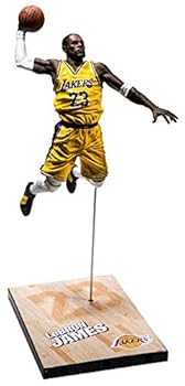 【中古】NBA 7インチ フィギュア 2K 19 シリーズ 限定品/レブロン・ジェームズ/ロサンゼルス・レイカーズ/20th アニバーサリーエディション/マクファーレ