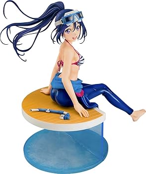 【中古】【39shop】With★Fans! ラブライブ! サンシャイン!! 松浦果南 Blu-rayジャケットVer. 1/7スケール ABS&PVC製 塗装済み完成品フィギュア(良い)|アトリエ絵利奈