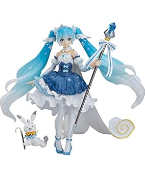 【中古】figma 雪ミク Snow Princess ver.ワンダーフェスティバル2019冬、GOOD SMILE ONLINE SHOP、さっぽろ雪まつり等限定