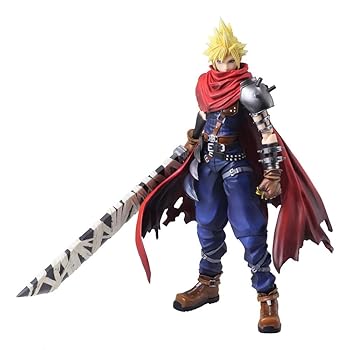 【中古】ファイナルファンタジー ブリングアーツ クラウド・ストライフ アナザーフォームVer. PVC製 塗装済み可動フィギュア