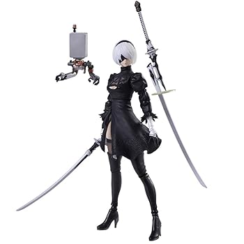 【中古】ニーア オートマタ ブリングアーツ ヨルハ 二号 B型 Version 2.0 PVC製 塗装済み可動フィギュア