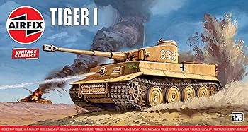 【中古】エアフィックス 1/76 ドイツ軍 ティーガー1 プラモデル X-1308V