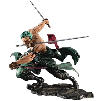 【中古】Portrait.Of.Pirates ワンピース “SA-MAXIMUM” ロロノア・ゾロ Ver. 三・千・世・界！！！ 完成品フィギュアメガトレショップ、ジャンプキャラ