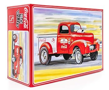 【中古】【39shop】AMT★1/25 1940年型 ウイリス・ピックアップ ギャッサー コカ・コーラ プラモデル AMT1145(良い)|アトリエ絵利奈