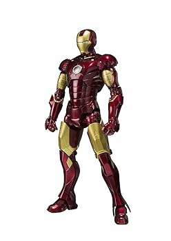 【中古】S.H.フィギュアーツ アイアンマン マーク3 約155mm ABS&PVC&ダイキャスト製 可動フィギュア 7,714円