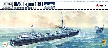 【中古】フライホークモデル 1/700 イギリス海軍 駆逐艦 リージョン 1941年 プラモデル FLYFH1103
