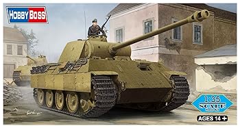 【中古】ホビーボス 1/35 ファイティングヴィークルシリーズ ドイツ軍 ドイツ中戦車 パンサーA型 プラモデル 84506