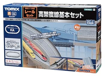 【中古】【39shop】トミーテックTOMYTEC★TOMIX Nゲージ 高架複線基本セット レールパターンHA 91042 鉄道模型用品(良い)|アトリエ絵利奈