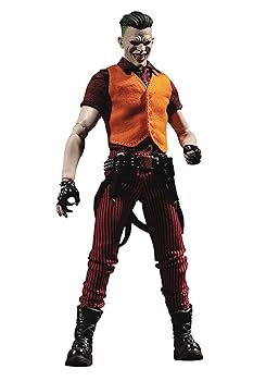 【中古】Mezco APR188799 Toys One:12 Collective:DC ジョーカー ピエロ プリンス・オブ・クライムエディション アクションフィギュア