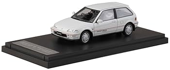 【中古】【39shop】MARK43★1/43 ホンダ シビック EF9 SiR II ホワイト 完成品(非常に良い)|アトリエ絵利奈