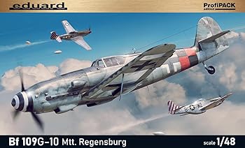 【中古】【39shop】エデュアルド★1/48 プロフィパック ドイツ空軍 メッサーシュミット Bf109G-10 MTT レーゲンスブルク工場生産 プラモデル EDU82119(非常に良い)|アトリエ絵利奈