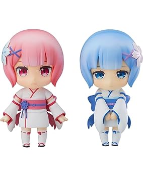 【中古】【39shop】ねんどろいど★Re：ゼロから始める異世界生活 ラム＆レム 幼少期Ver.ワンダーフェスティバル2018夏、GOODSMILE ONLINE SHOP限定（良い）｜アトリエ絵利奈