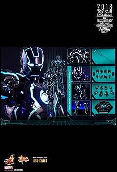 【中古】ムービー・マスターピース DIECAST アイアンマン2 1/6 アイアンマン・マーク4 ネオンテック版