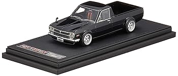 【中古】【39shop】イグニッションモデル★1/43 ニッサン ハコトラ ロング ブラック 完成品（良い）｜アトリエ絵利奈