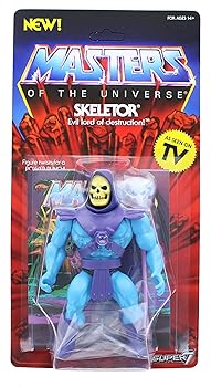 【中古】Masters of The Universe ビンテージスケルトンアクションフィギュア スタンダード