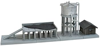 【中古】情景コレクション 情景小物082-2 給水塔・給炭台B2 ジオラマ用品 292395