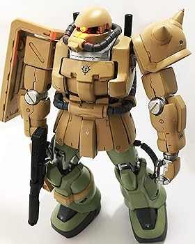 【中古】MG 1/100 MS-06F-2 ザクII F2型キンバライト基地仕様 プラモデルホビーオンラインショップ限定