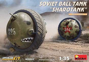 【中古】【39shop】MINIART★40001 ソビエトボールタンク「SHAROTANK」インテリア 1/35スケール プラスチックモデルキット(非常に良い)|アトリエ絵利奈