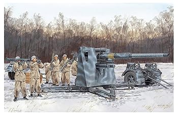 【中古】【39shop】ドラゴン★1/35 第二次世界大戦 ドイツ軍 88mm高射砲 Flak36/37 2in1キット プラモデル DR6923(良い)|アトリエ絵利奈
