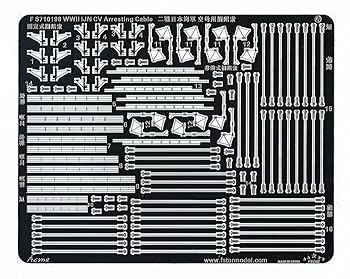 【中古】ファイブスターモデル 1/700 第二次世界大戦 日本海軍 空母 着艦制動索 エッチングパーツx2 プラモデル用パーツ FSM710198
