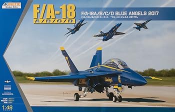【中古】1/48 F/A-18A/B/C/D ホーネット｢ブルーエンジェルス 2017年｣ プラモデル