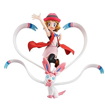 【中古】G.E.M.シリーズ ポケットモンスター セレナ＆ニンフィア 完成品フィギュア