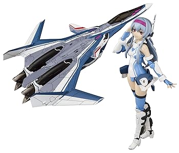 【中古】青島文化教材社 VFG マクロスデルタ VF-31J ジークフリード 全高約155mm 色分け済みプラモデル MC-01 メーカー初回受注限定生産