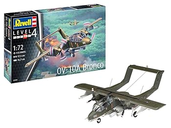 【中古】ドイツレベル 1/72 アメリカ空軍 OV-10A ブロンコ 攻撃機 プラモデル 03909