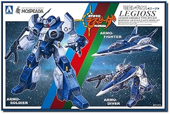 【中古】青島文化教材社 機甲創世記モスピーダ 可変レギオス エータ 1/48スケール プラモデル