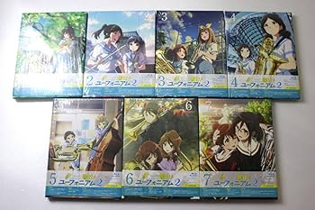 【中古】響けユーフォニアム 2 blu-ray 全7巻セット 第2期 全巻 響けユーフォニアム画像