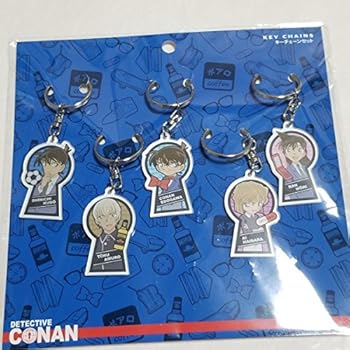 【中古】USJ限定 キーチェーンセット クールジャパン 2018 名探偵コナン ユニバーサルスタジオジャパン 2018 工藤新一 安室透 毛利蘭 灰原哀 7,002円