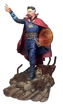 【中古】Diamond Select Toys マーベルギャラリー アベンジャーズ インフィニティ ウォームービー ドクターストランジ PVCジオラマフィギュア