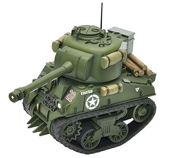 【中古】モンモデル ワールドウォートゥーンズシリーズ イギリス中戦車 シャーマンファイアフライ 色分け済みプラモデル MWWT008