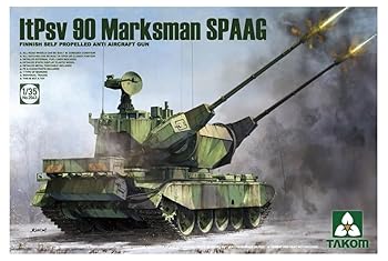 【中古】TAKOM 1/35 フィンランド軍 90式マークスマン対空戦車 プラモデル TKO2043