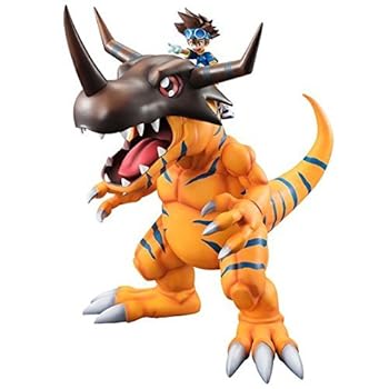 【中古】【39shop】G.E.M.シリーズ★デジモンアドベンチャー グレイモン＆八神太一(非常に良い)｜アトリエ絵利奈