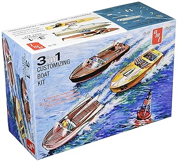 【中古】AMT 1/25 カスタマイジング・ボート3イン1キット