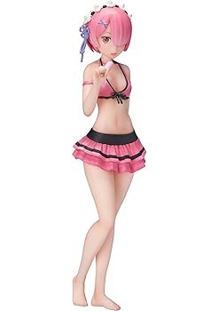 【中古】Re:ゼロから始める異世界生活 ラム 水着Ver. 1/12スケール PVC製 塗装済み組み立て品フィギュア