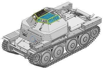 【中古】ドラゴン 1/35 第二次世界大戦 ドイツ軍38t 偵察戦車 2cm Kw.K.38砲搭載型 プラモデル DR6890
