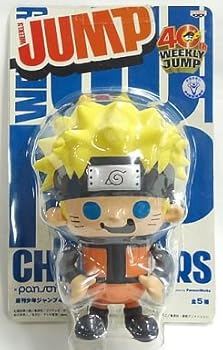 【中古】週刊少年ジャンプ40周年記念 ソフビフィギュア2 インブリスター うずまきナルト 単品 プライズ