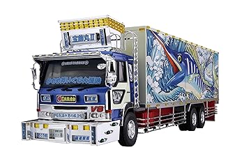 【値下げ】アオシマ 1/32 バリューデコトラシリーズ いるか12號 vol.7 アオシマ 1/32バリューデコトラVol.7 いるか12號 Amazon | 青島文化教材社