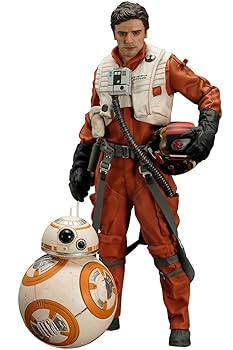 【中古】ARTFX+ STAR WARS ポー・ダメロン & BB-8 2パック フォースの覚醒版 1/10スケール PVC製 塗装済み簡易組立フィギュア