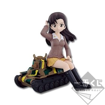 【中古】一番くじプレミアム ガールズ＆パンツァー 最終章 G賞 知波単学園 西絹代 フィギュアプライズ