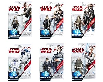 【中古】スター・ウォーズ 最後のジェダイ オレンジ 3 3/4インチ アクションフィギュア ウェーブ 2個セット画像