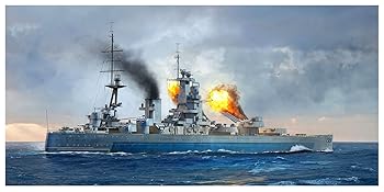 【中古】トランペッター 1/700 イギリス海軍 戦艦 HMS ネルソン 1944 プラモデル 06717