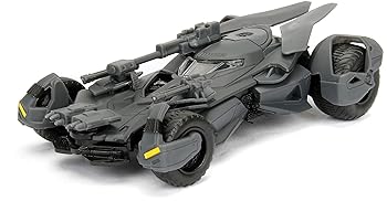 【中古】ジャスティス・リーグ メタルズ 1/32 規模 ダイキャストビークル 野球バットモービル / DC COMICS JUSTICE LEAGUE 2017 METALS DIE CAST BATMOBI おもちゃ-乗り物のおもちゃ-車
