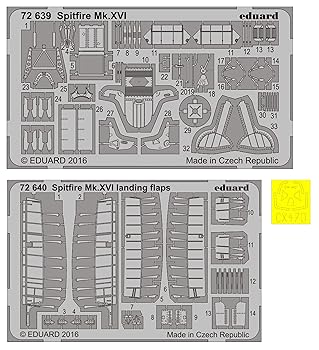 【中古】エデュアルド 1/72 ビッグエド スピットファイアMk.16 バブルトップ エデュアルド用 プラモデル用パーツ EDUBIG72124