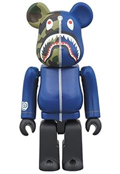 【中古】1st CAMO SHARK BE@RBRICK 100％ NAVY 24,570円
