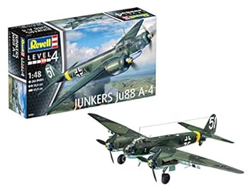 【中古】ドイツレベル 1/48 ドイツ空軍 ユンカースJu88 A-4 プラモデル 03935